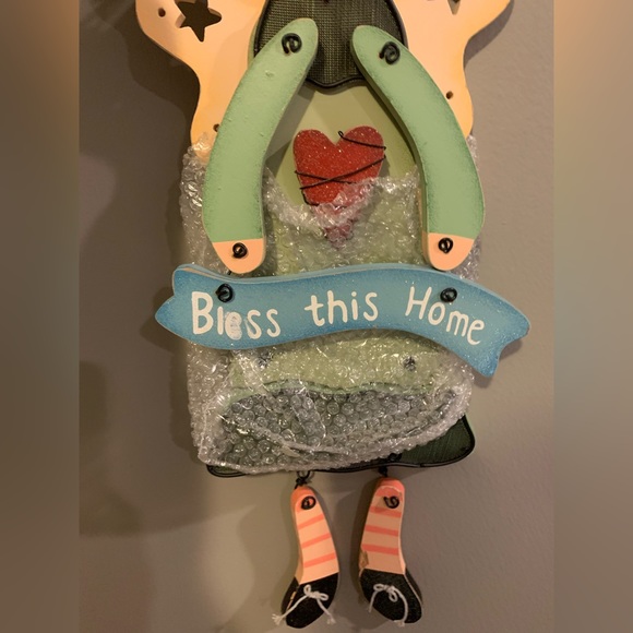 Bless This Home Angel Hanging, NIB - Picture 14 of 16